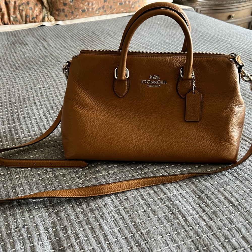 Coach Brown Leather Satchel